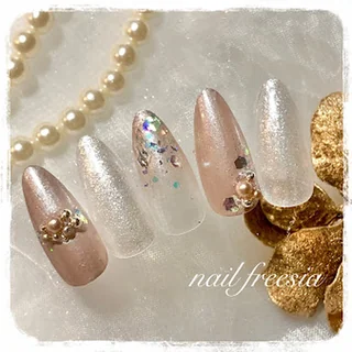 Photo nail freesia ネイルフリージア