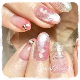 Photo nail freesia ネイルフリージア